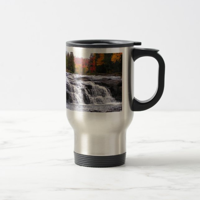 Mug De Voyage le babeurre tombe adirondacks (Droit)