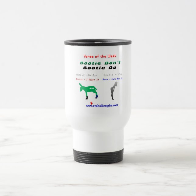Mug De Voyage le butin ne font pas - grand sip (Centre)