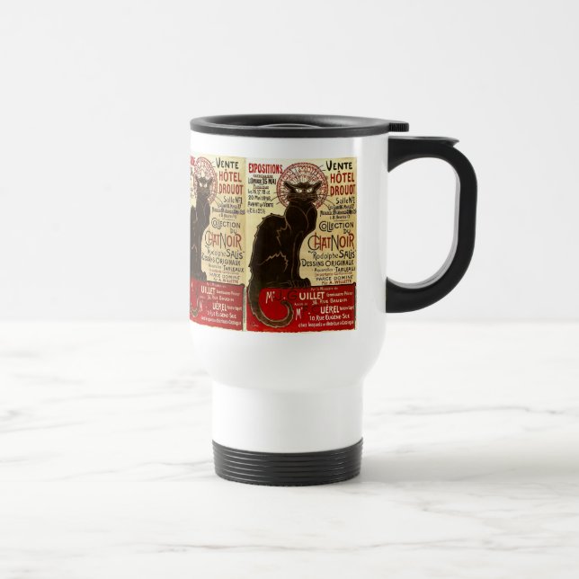 Mug De Voyage Le Conversation Noir, Vente Hôtel Drouot (Droite)