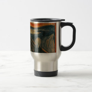 Mug De Voyage Le cri (Texturé) d'Edvard Munch