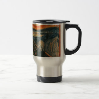Mug De Voyage Le cri (Texturé) d'Edvard Munch
