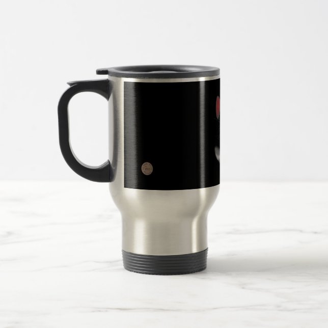 Mug De Voyage Le diable de Tasmanie par Chrissy Wild (Gauche)