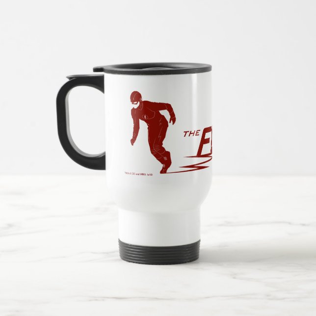 Mug De Voyage Le Flash | Logo du nom du super héros (Gauche)