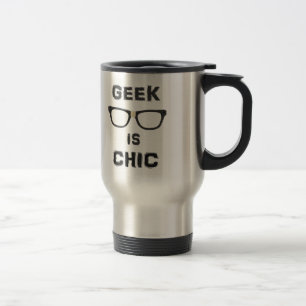 Mug De Voyage Le geek est chic