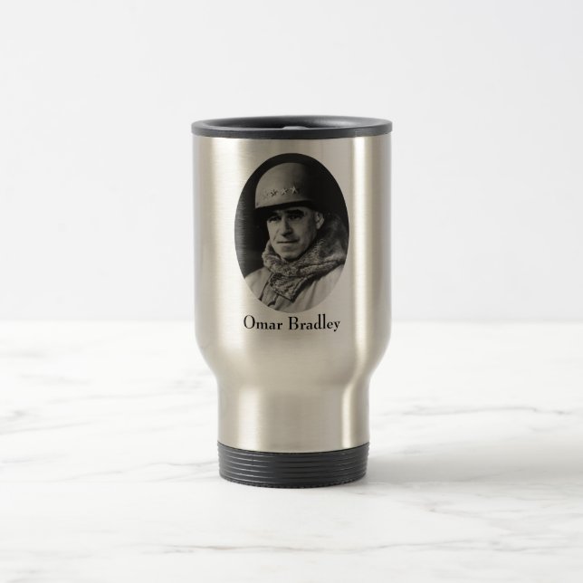 Mug De Voyage Le Général Omar Bradley (Centre)