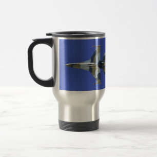 Mug De Voyage Le jet électrique de combat du faucon F-16 VONT