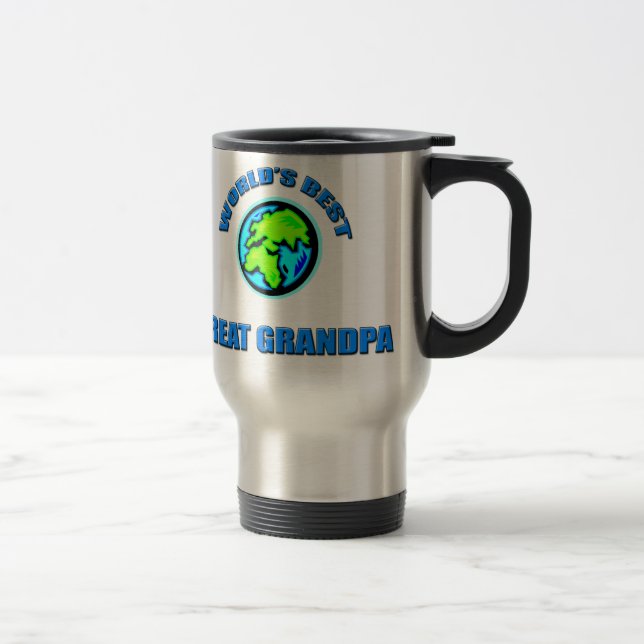 Mug De Voyage Le meilleur grand grand-papa du monde (Droit)