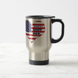 Mug De Voyage Le meilleur papa américain du monde