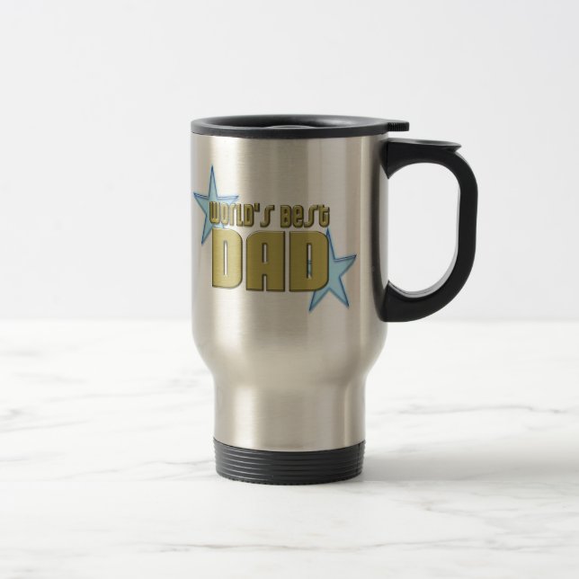 Mug De Voyage Le meilleur papa du monde (Droit)