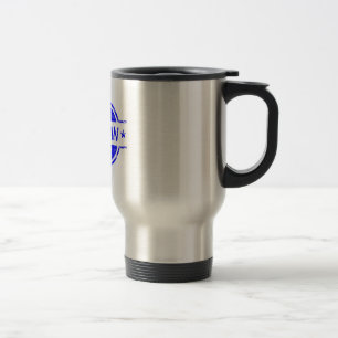 Mug De Voyage Le meilleur Wingman toujours bleu