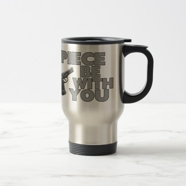 Mug De Voyage Le morceau soit avec vous (Droit)