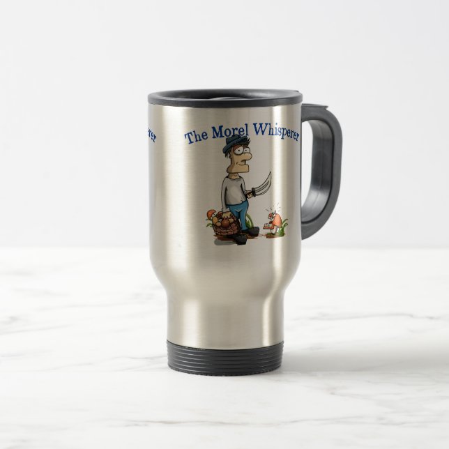 Mug De Voyage Le Morel Whisperer (Devant droit)