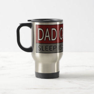 Mug De Voyage Le papa du SOMMEIL de jumeaux EST SURESTIMÉ