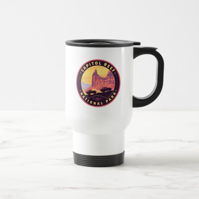 Mug De Voyage Le Parc national du Capitol Reef (Droite)