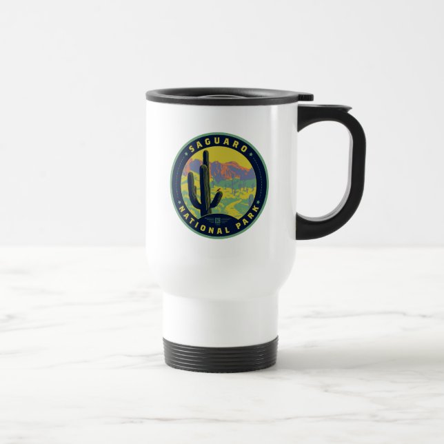 Mug De Voyage Le Parc national du Saguaro (Droite)