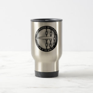 Mug De Voyage Le Plastique À La Place