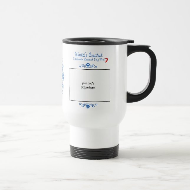 Mug De Voyage Le plus grand mélange de chien de léopard de (Droite)