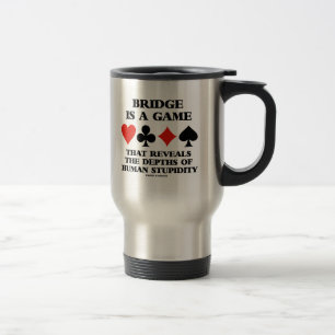 Mug De Voyage Le pont est un jeu indique des profondeurs de