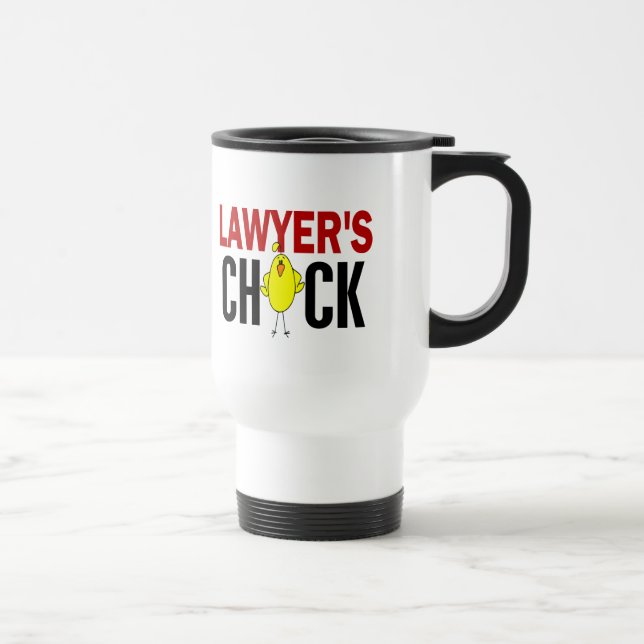 Mug De Voyage Le poussin de l'avocat (Droite)