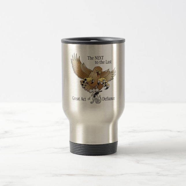 Mug De Voyage Le prochain à la dernière Loi du défi (Centre)