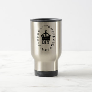 Mug De Voyage Le roi des lettres noires do-it-yourself