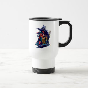Mug De Voyage Le Roi Orm Versus Mera et Aquaman d'Aquaman  