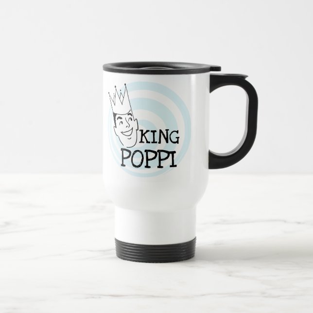 Mug De Voyage Le Roi Poppi T-shirts et cadeaux (Droite)