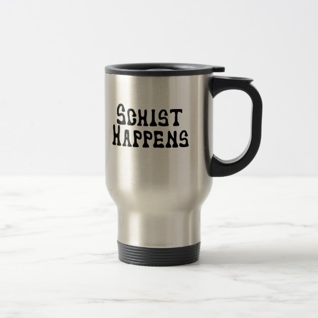 Mug De Voyage Le schiste se produit (Droit)