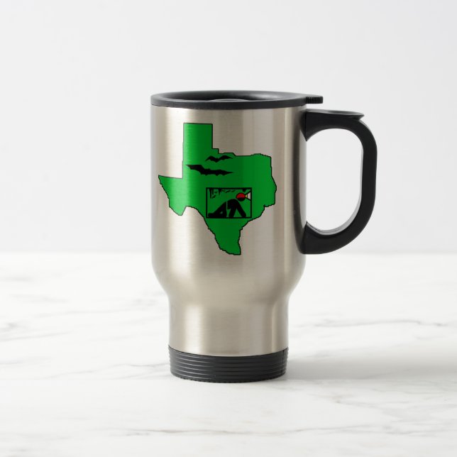 MUG DE VOYAGE LE TEXAS CAVER (Droit)