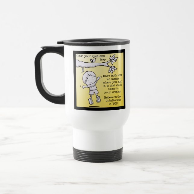 Mug De Voyage Leap of Faith (Gauche)