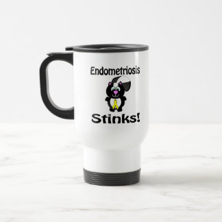 Mug De Voyage L'endométriose pue la conception de la sensibilisa