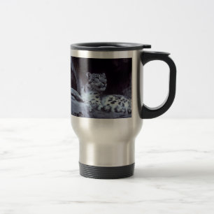 Mug De Voyage Léopard de neige