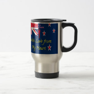 Mug De Voyage L'équipe de cricket néo-zélandaise : L'amour de mo