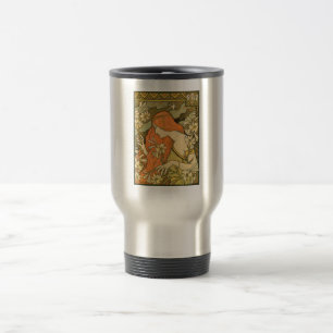 Mug De Voyage L'Ermitage Française Nouveau Femme dans le champ d