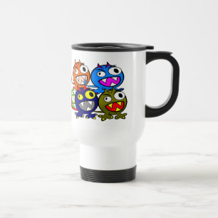 Mug De Voyage Les amis du monstre d'Halloween