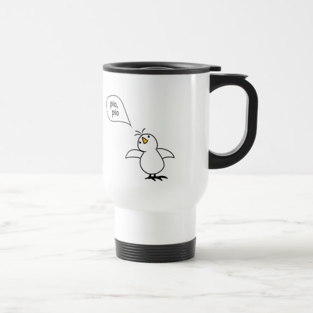 Mug De Voyage Les animaux parlent espagnol aussi ! Marchandises (Droite)