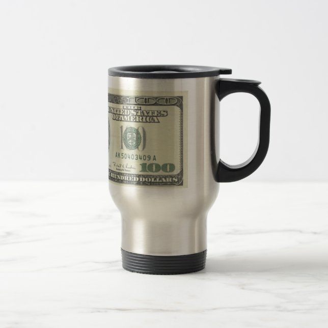 Mug De Voyage Les arrêts ici $100 de mâle (Droit)