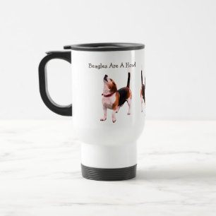 Mug De Voyage Les beagles Sont Un Amoureux des chiens Howl 