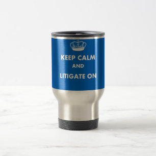 Mug De Voyage Les cadeaux d'avocat/étudiant en droit "gardent l