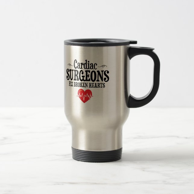 Mug De Voyage Les coeurs brisés drôles de difficulté de (Droit)