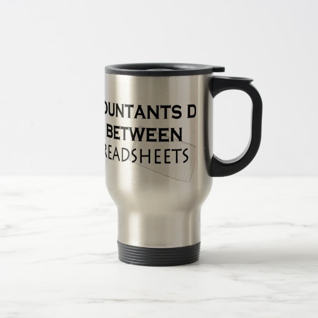 Mug De Voyage Les comptables le font ! (Droit)