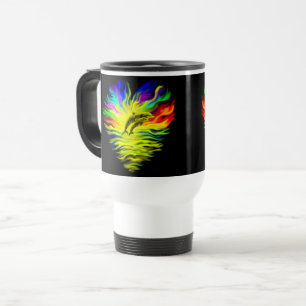 Mug De Voyage Les dauphins sous le soleil