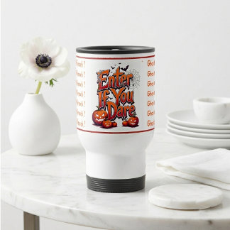 Mug De Voyage Les fantômes ne frappent pas | Entrez si vous osez