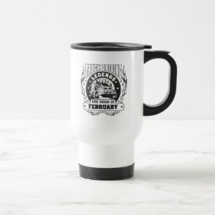 Mug De Voyage Les Légendes De La Conduite De Camion Sont Nées En