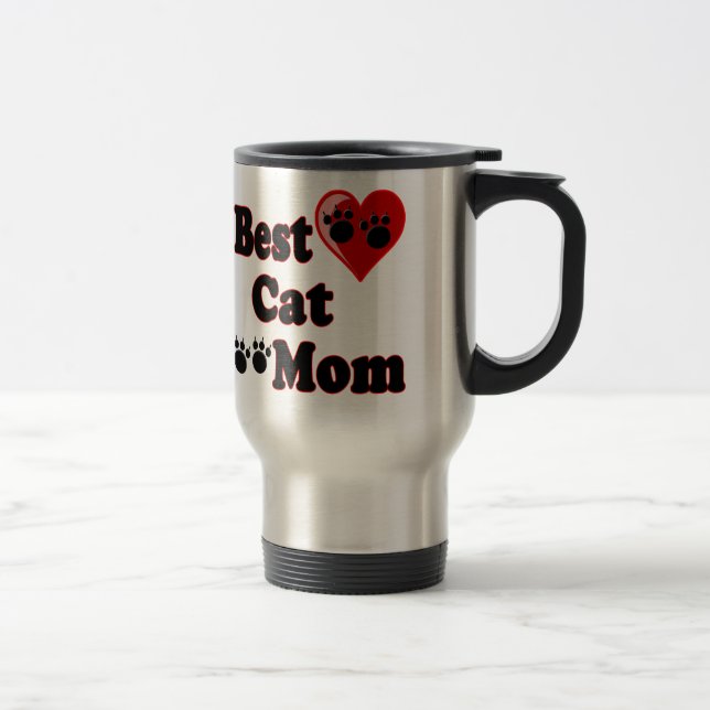 Mug De Voyage Les meilleures marchandises de maman de chat pour (Droit)
