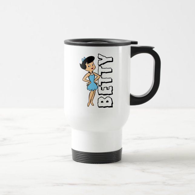 Mug De Voyage Les Pierrafeu | Betty Rubble (Droite)