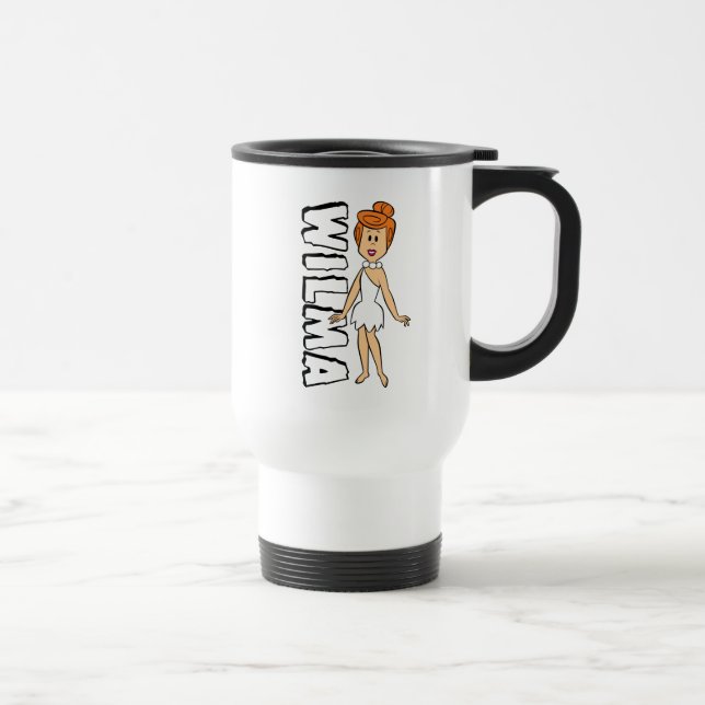 Mug De Voyage Les Pierrafeu | Wilma Flintstone (Droite)