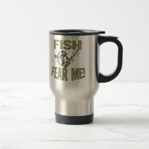 Mug De Voyage Les poissons me craignent T-shirts et cadeaux