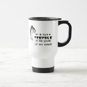 Mug De Voyage les poissons tremblent au bruit de mon nom