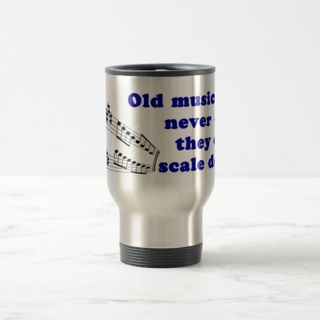 Mug De Voyage Les vieux musiciens ne meurent jamais (Centre)